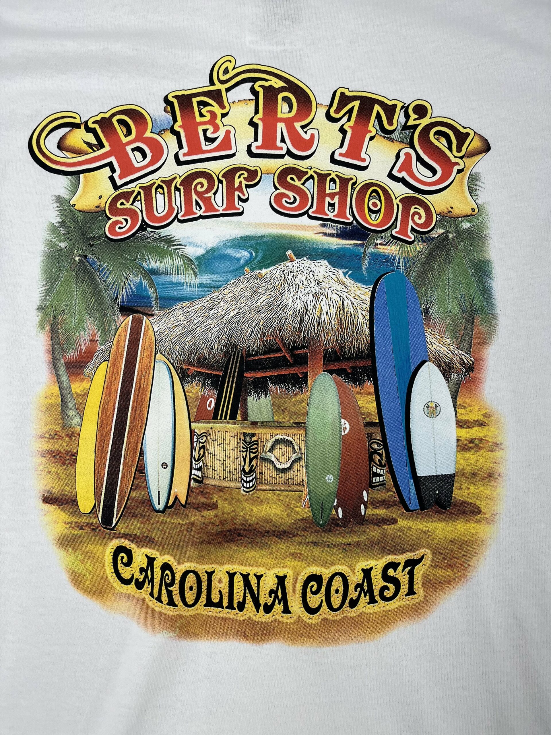 Bert's Surf Shop - Bert's Tee Shirt Tiki Hut